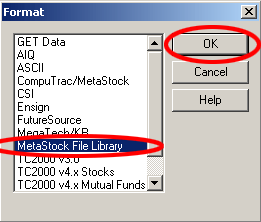 Advanced Get Data Setup